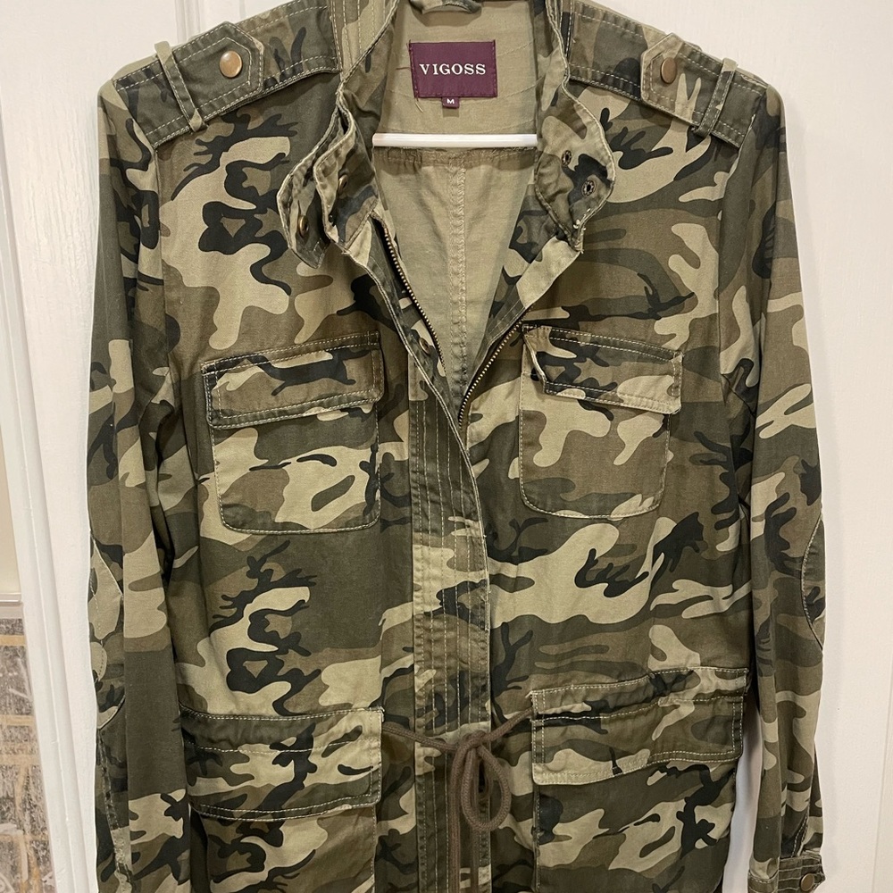 Jacket / army print